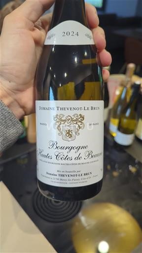Bourgogne Hautes Côtes de beaune Domaine Thevenot-Le Brun 2024