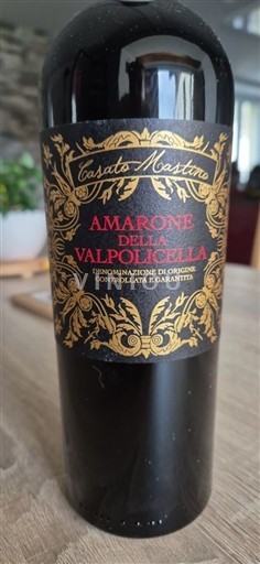 Vénétie Amarone della Valpolicella Casato di Mastiino Không niên vụ