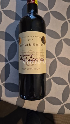 Bordeaux Montagne-Saint-Émilion Château Haut Lamade 2017