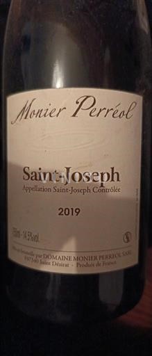 Rhône Valley Saint-Joseph Domaine Monier Perreol 2019