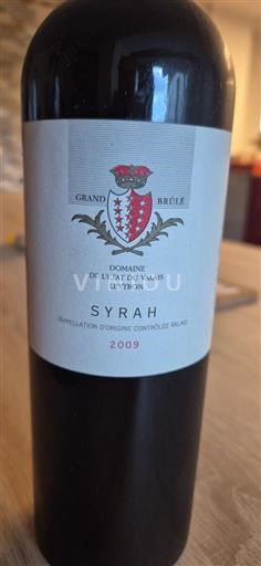 Valais Không được chỉ định Domaine L'Etat du Valais 2009