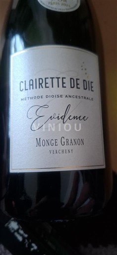 Rhône Valley Clairette de Die Monge Granon EvidencE Non-Vintage