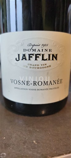 Borgogna Vosne-Romanée Grand Cru Domaine Jafflin 2022
