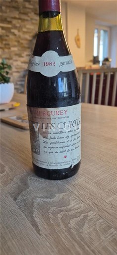 Burgundsko Mercurey Domaine La Perrière Les Curtis 1982