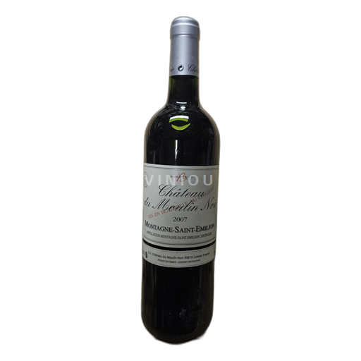 Bordeaux Montagne-Saint-Émilion Château du Moulin Noir 2007