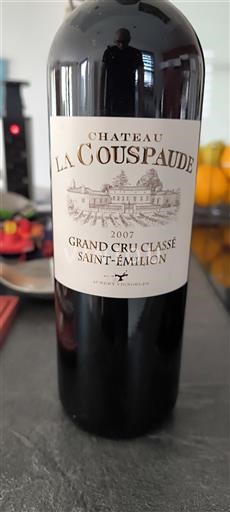 Bordeaux Saint-Émilion Grand Cru Château La Couspaude 2007