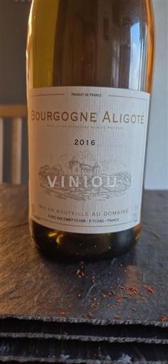 Burgundsko Bourgogne-aligoté Domaine  2016