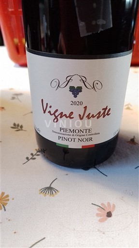 Piedmont Wines Piedmont Vigne Juste 2020