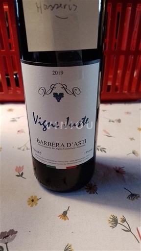 Piedmont Wines Barbera d'Asti Vigne Juste 2019