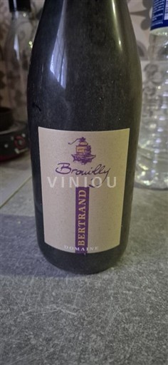 Beaujolais Brouilly Domaine Bertrand 2013