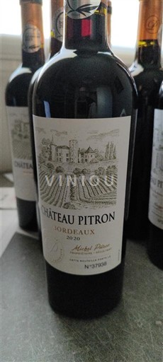 Bordeaux Château Pitron 2020