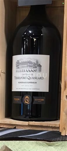 Bordeaux Bordeaux Supérieur Château Terrefort-Quancard 2015