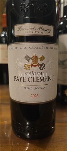 Bordeaux Pessac-Léognan Grand Cru Château Pape Clément 2023