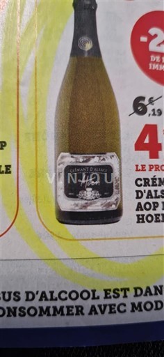 Alsace Crémant d'Alsace Hoen Non-Vintage