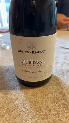 Burgundsko Corton Grand Cru Nuiton Beaunoy Les Marechaudes Neročník