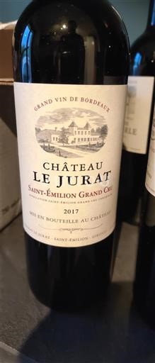 Bordeaux Saint-Émilion Château Le Jurat 2017