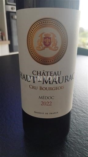 Bordeaux Médoc Château Haut-Maurac 2022