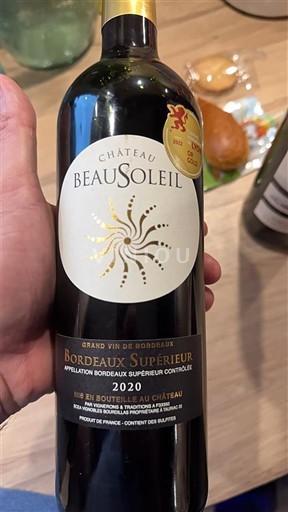 Bordéus Bordeaux Superior BeauSoleil 2020