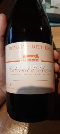 Valle della Loira Cabernet d'Anjou Domaine Dittière 2024