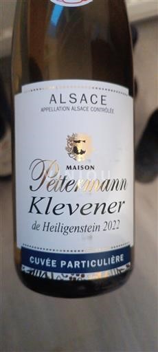 Alsace Maison Pettermann Particulière 2022