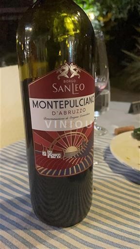 Abruzzo Wines Montepulciano d'Abruzzo Borgo San Leo 2024