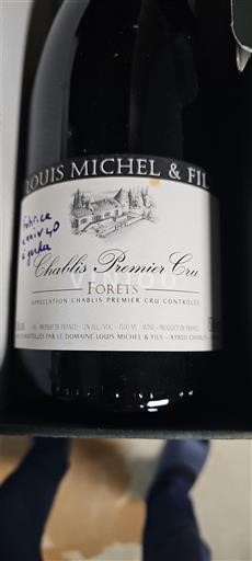 Bourgogne Chablis Premier Cru Premier Cru Louis Michel & Fils Forêts 2009
