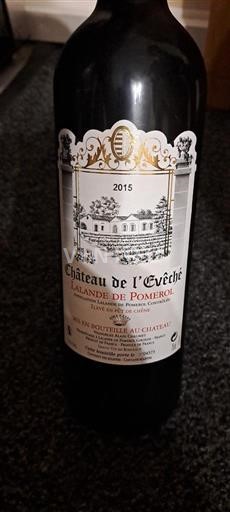Bordeaux Lalande-de-pomerol Château L'Evêché 2015