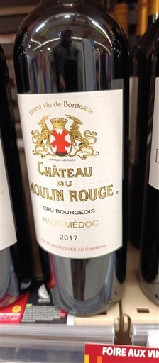 Bordeaux Haut-Médoc Château Moulin Rouge 2017