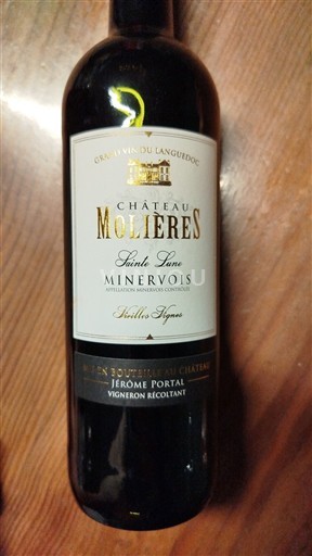Langvedok Minervois Château Molières Vieilles Vignes 2019