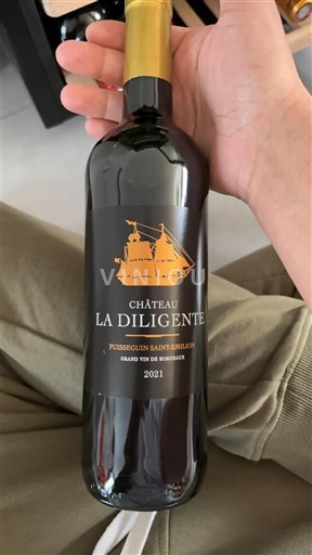 Bordéus Puisseguin-saint-émilion Château La Diligente 2021