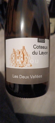Loire Valley Coteaux du Layon Les Deux Vallées 2023