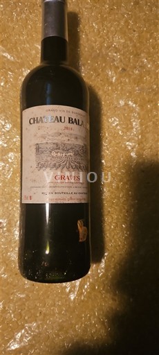 Bordeaux Graves Château Ballan 2018