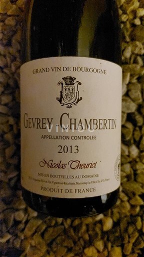 Borgogna Gevrey-Chambertin Grand Cru Nicolas Chevrot 2013