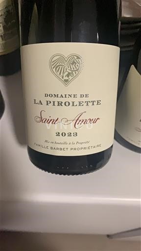 Beaujolais Saint-Amour Domaine La Pirolette 2023