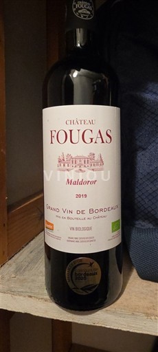 Bordeaux Côtes-de-bourg Château Fougas Maldoror 2019