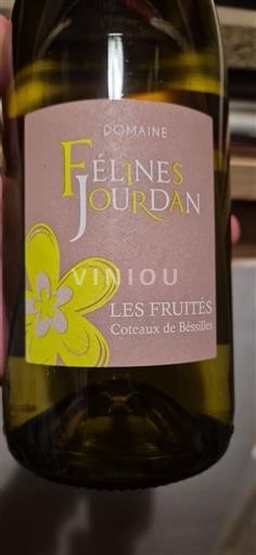 Languedoc ja Roussillon Bessillesin rinteet Félines Jourdan Les Fruités 2020