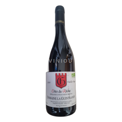 Vallée du Rhône Côtes-du-rhône Domaine La Guintrandy Vieilles vignes 2019