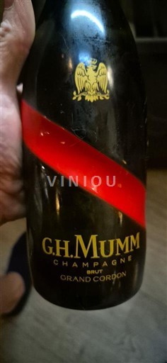Champaña Champán G.H. Mumm Grand Cordon Sin añada