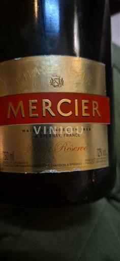 Champagne Mercier Brut Réserve Non Millésimé