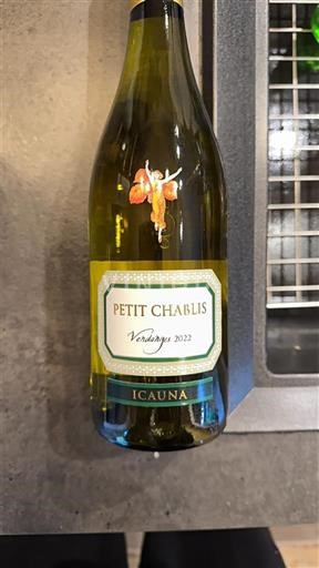 Bourgogne Petit-chablis Icauna Vendanges 2022