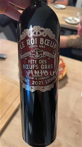 Bordeaux Graves Le Roi Bœuf Fête des Bœufs Gras de Bazas 2021