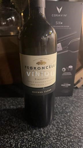 Kaliforniska AVA Dry Creek Valley Pedroncelli Mother Clone 2019