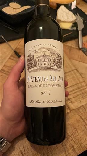 Burdeos Lalande-de-Pomerol Château Bel-Air 2019
