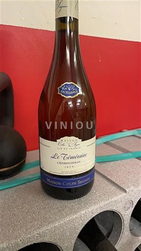Burgundsko Maison Colin Seguin Le Téméraire 2019