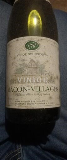 Bourgondië Mâcon en mâcon-dorpen Cave de Prissé Solutré Pouilly Verzé 2000