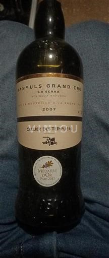 Roussillon Banyuls Grand Cru Cellier des Templiers La Serra 2007