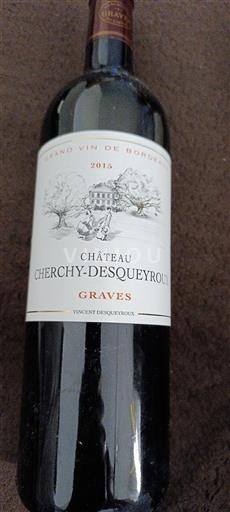 Bordeaux Graves Château Cherchy-Desqueyroux 2015