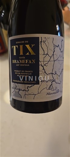 Vallée du Rhône Ventoux Domaine Tix Bramefan 2022