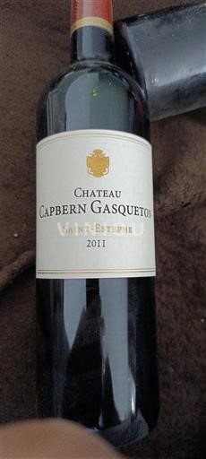 Bordeaux Saint-Estèphe Château Capbern Gasqueton 2011
