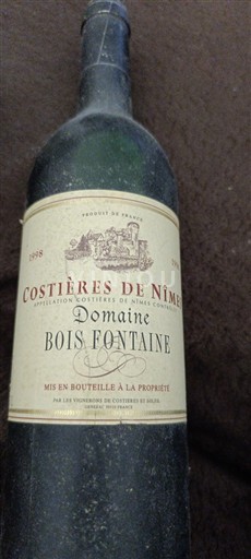 Rhône Valley Costières de Nîmes Domaine Bois Fontaine 1998
